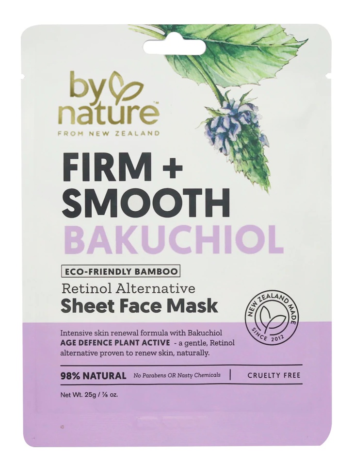 By Nature Firm + Smooth Bakuchiol Sheet Mask