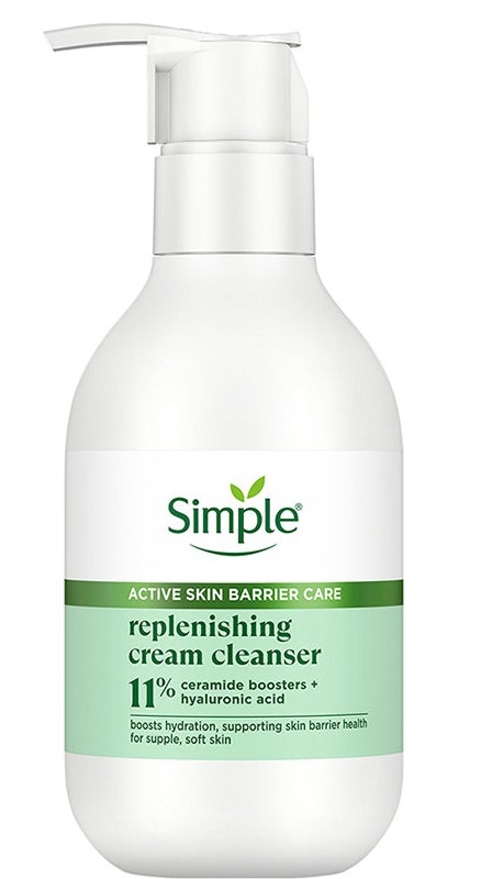 Simple Active Skin Barrier Care Replenishing Cream Cleanser