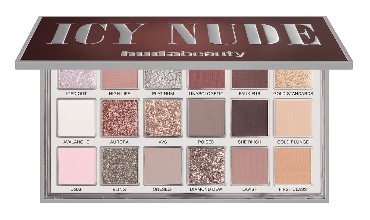 Huda Beauty Icy Nude Eyeshadow Palette