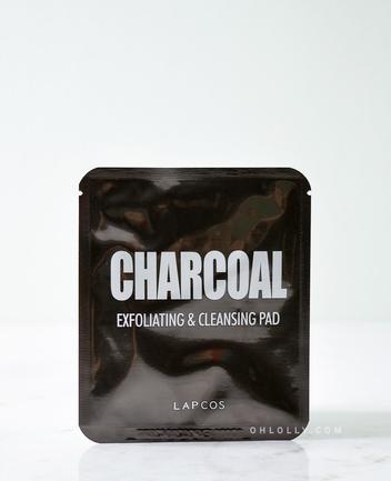 Lapcos Charcoal Exfoliating & Cleansing Pad