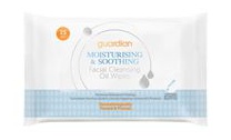 Guardian Moisturising & Soothing Facial Wipes