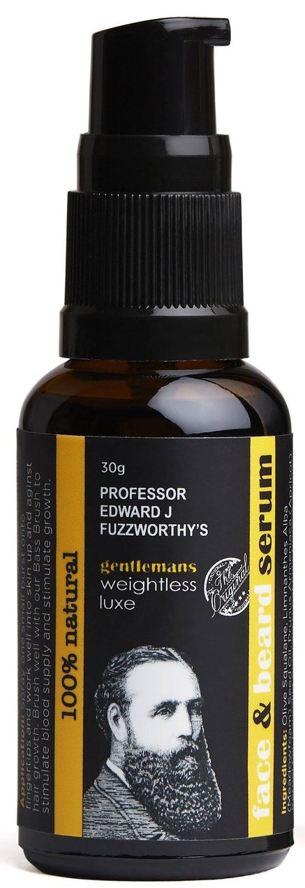 Professor Edward J Fuzzworthy Gentlemans Face & Beard Oil Serum