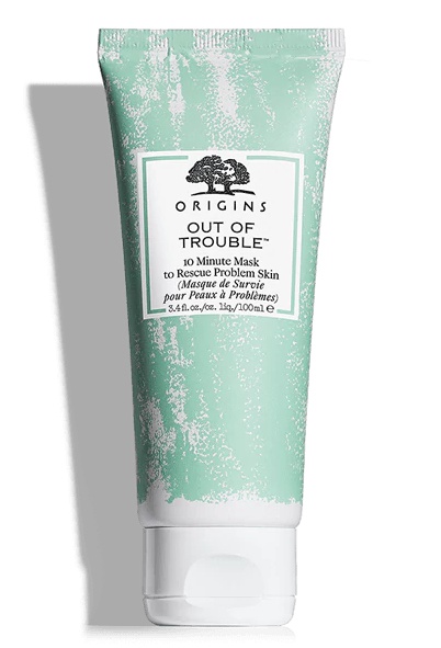 Origins Of Trouble 10 Minute Mask Rescue Problem Skin ingredients