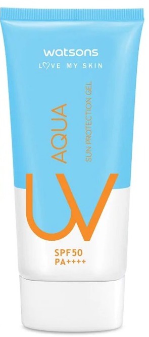 Watsons Aqua UV Whitening Sun Protection Facial Gel SPF 50 Pa++++