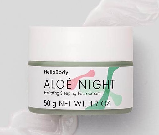 Hello Body Aloe Night Hydrating Sleeping Face Cream