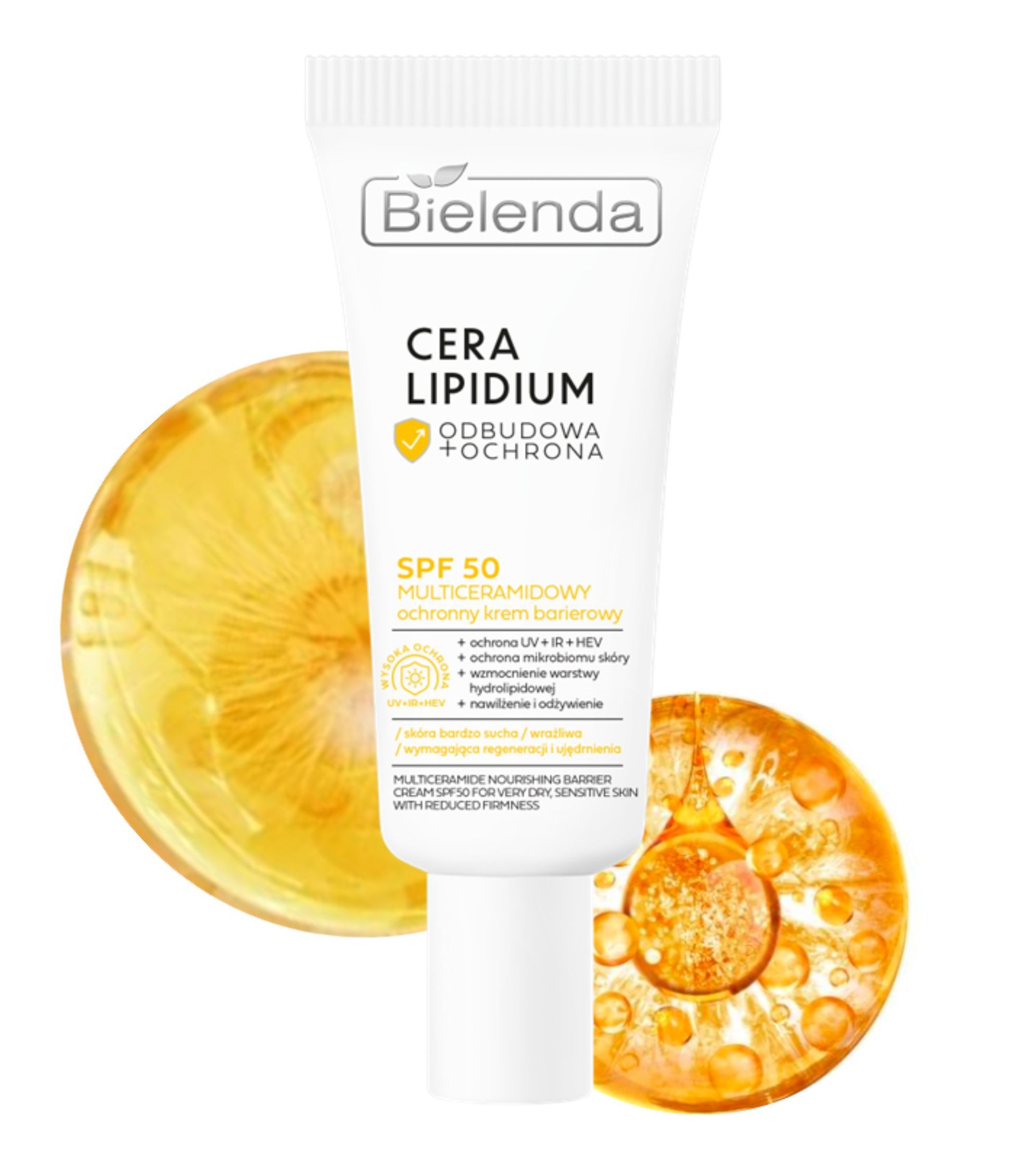 Bielenda Cera Lipidium Multiceramide Nourishing Barrier Cream SPF 50