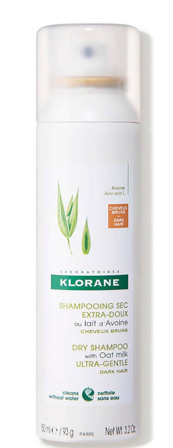 Klorane Dry Shampoo With Oat Milk For Brown/Dark Hair