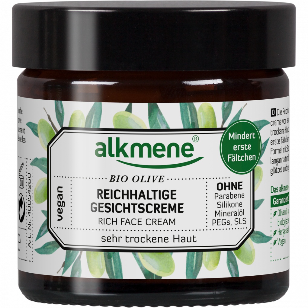 Alkmene Bio Olive Rich Face Cream