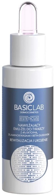 Basiclab Esteticus Moisturizing Face Emul-Gel With 4% Ectoin