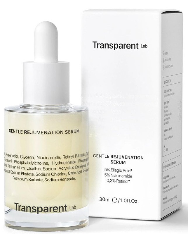 transparent serum anti sebum)