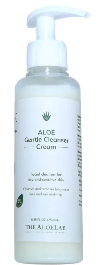 The AloeLab Gentle Facial Cream Cleanser - Dry And Sensitive Skin