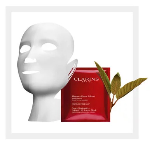 Clarins Super Restorative Instant Lift Serum Mask