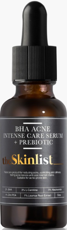 TheSkinlist__ BHA Acne Intense Care Serum+prebiotic (hya-base)