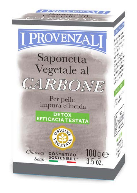 I Provenzali Saponetta Vegetale Al Carbone