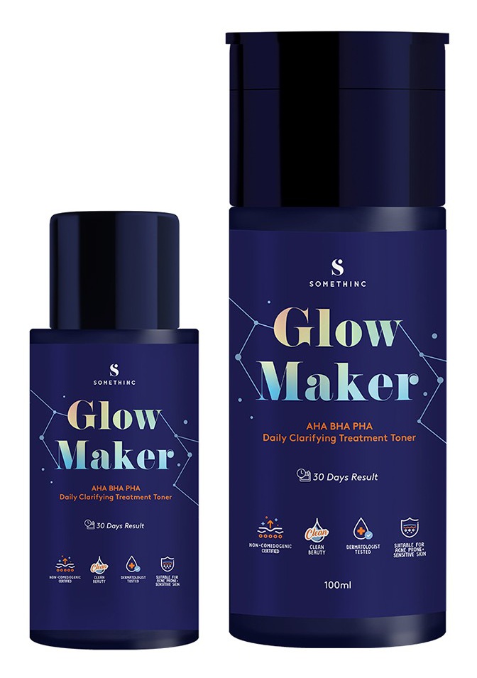 Somethinc Glow Maker AHA BHA PHA Clarifying Treatment Toner