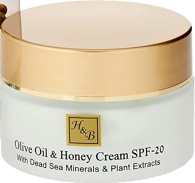 Health & Beauty Dead Sea Minerals Olive Oil And Honey Face Cream With SPF 20