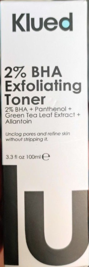 Klued 2% BHA Exfoliating Toner