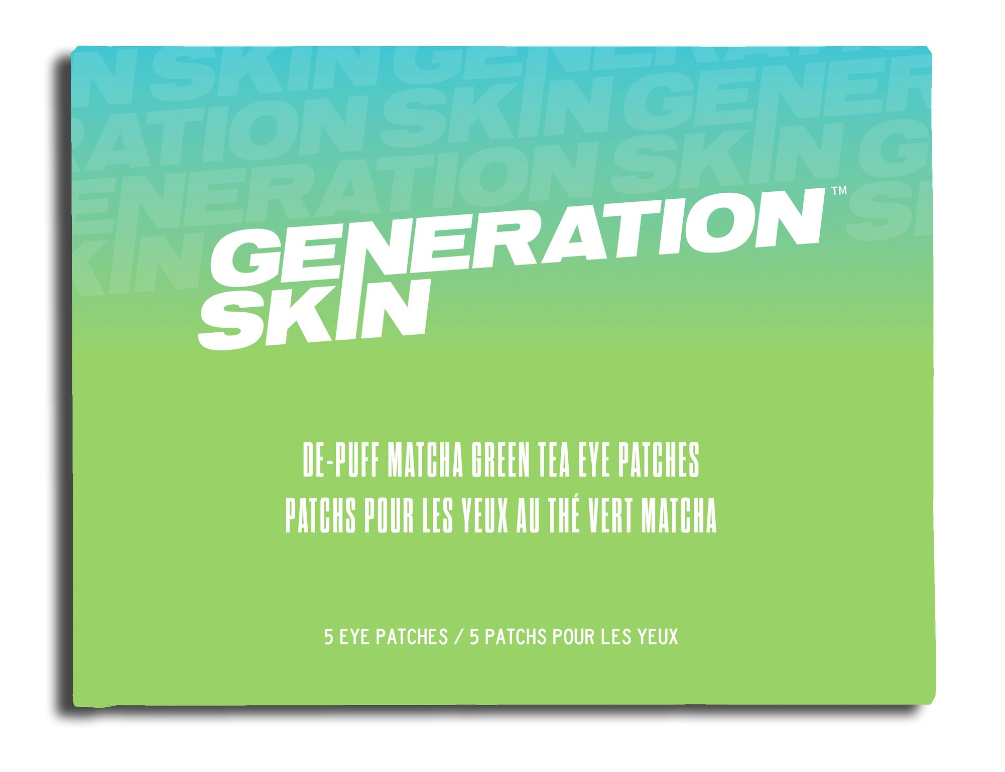 Generation Skin De-puff Match A Green Tea Eye Patches