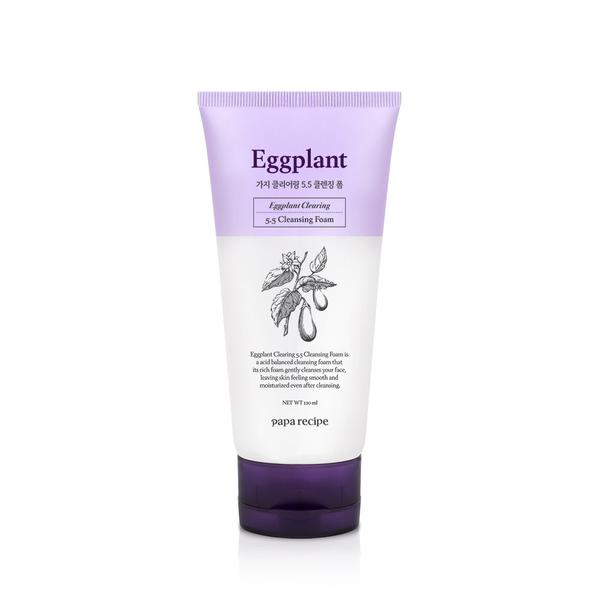 PAPA RECIPE Eggplant Clearing 5.5 Cleansing Foam