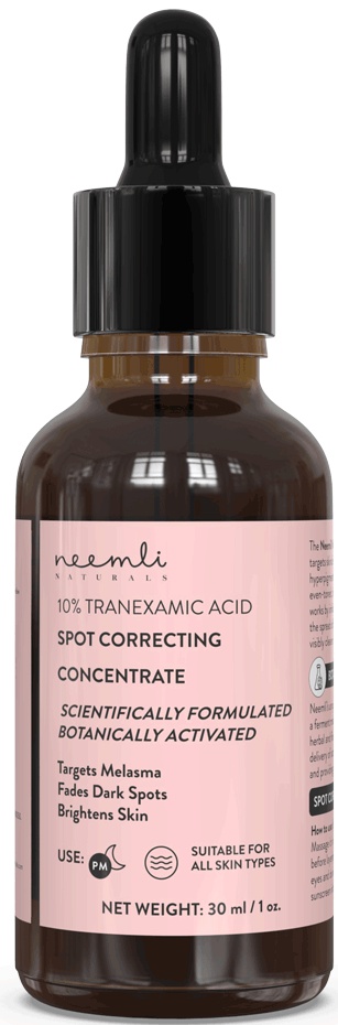 Neemli Naturals 10% Tranexamic Acid Spot Correcting (melasma) Concentrate