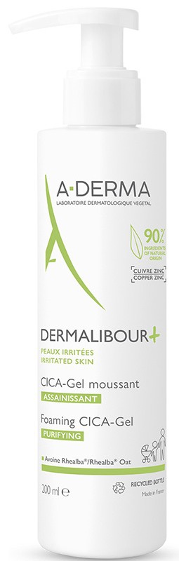 A-Derma Dermalibour+ Cica-gel Moussant Assainissant