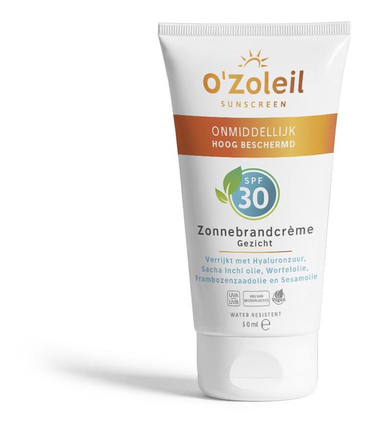 O'Zoleil Zonnebrandcrème Gezicht SPF 30