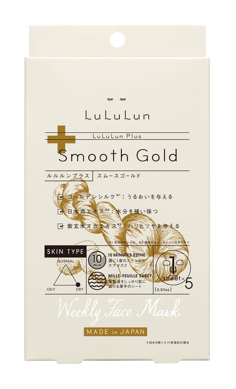Lululun Plus Mask Smooth Gold