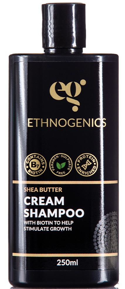 Ethnogenics Shea Butter Cream Shampoo