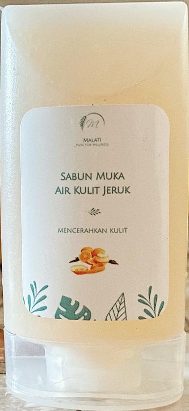 Malati Sabun Muka Air Kulit Jeruk