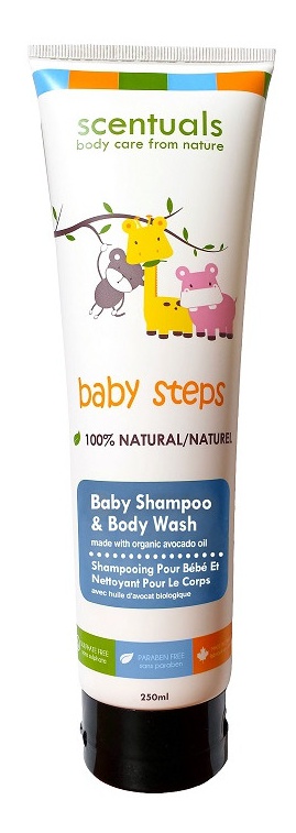 Scentuals Baby Steps Natural Baby Shampoo & Body Wash