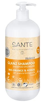 Sante Naturkosmetik Glanz Shampoo Bio-Orange & Kokos