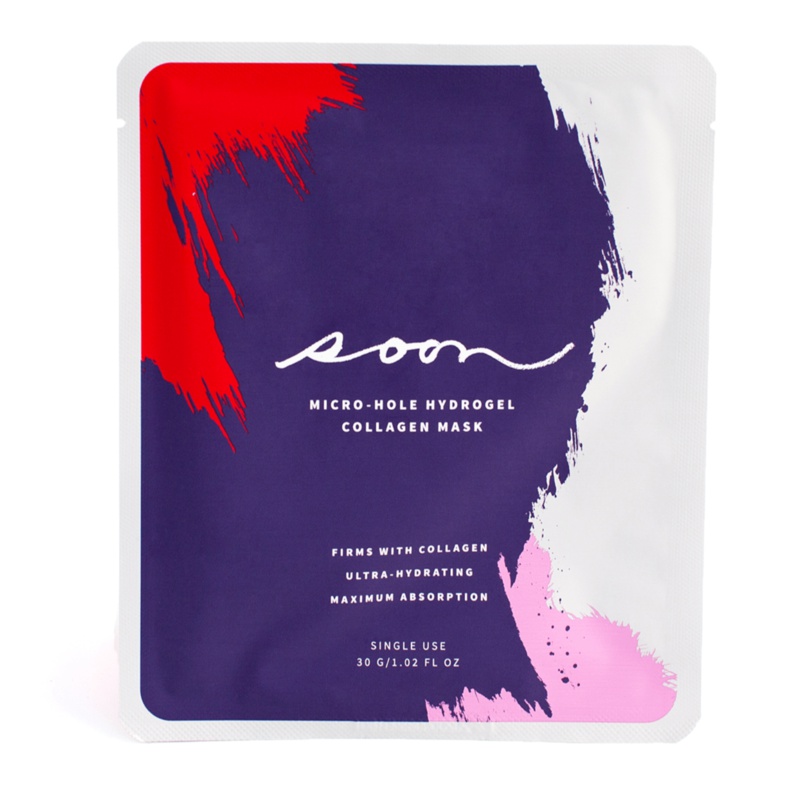 Soon Skincare Micro-Hole Hydrogel Collagen Face Sheet Mask
