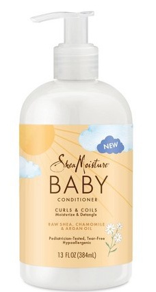 SheaMoisture Baby Raw Shea + Chamomile + Argan Oil Moisturizer And Detangles