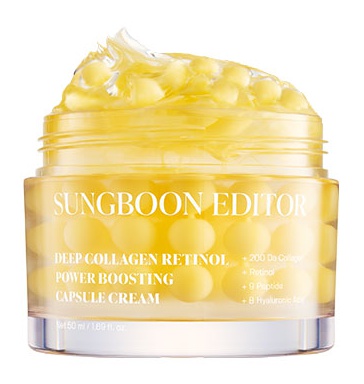 Sungboon Editor Deep Collagen Retinol Power Boosting Capsule Cream