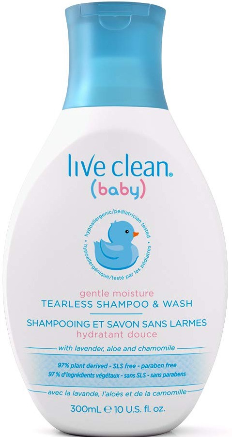 Live Clean baby Tearless Shampoo And Wash