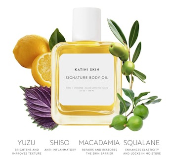 Katini Skin Signature Firming And Hydrating Body Oil For Scars And Stretch Marks