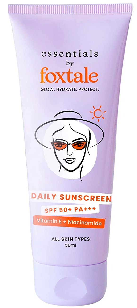 Foxtale Vitamin C & Niacinamide Essentials Brightening SPF 50 Sunscreen