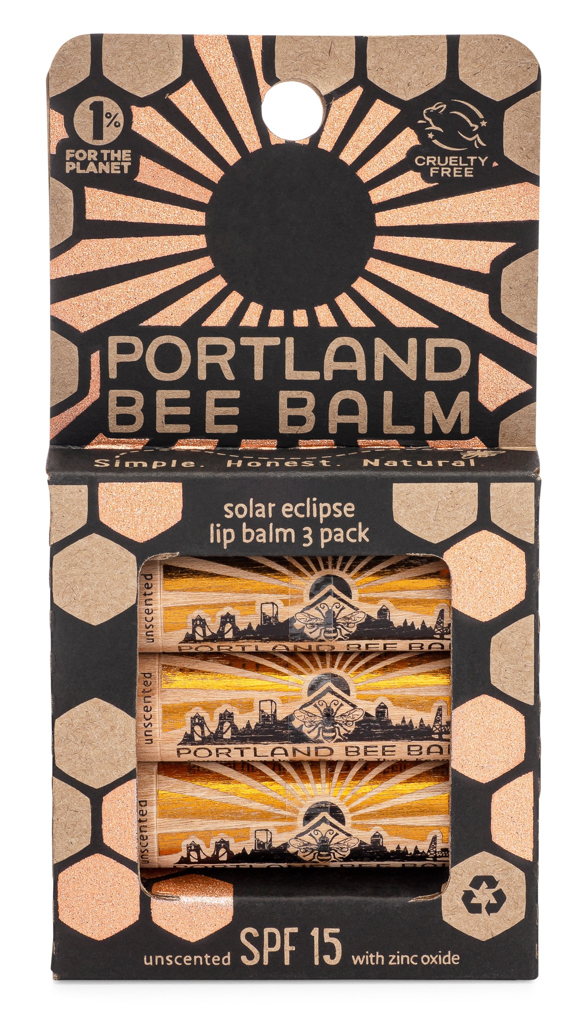 Portland Bee Balm Solar Eclipse Balm (SPF 15)