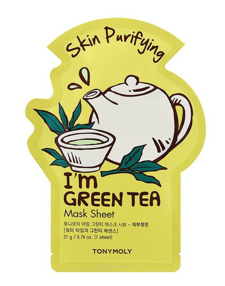 TonyMoly I'm Green Tea Mask Sheet - Skin Purifying