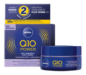 Nivea Q10 Power Anti-Wrinkle Sensitive Face Night Cream Moisturiser