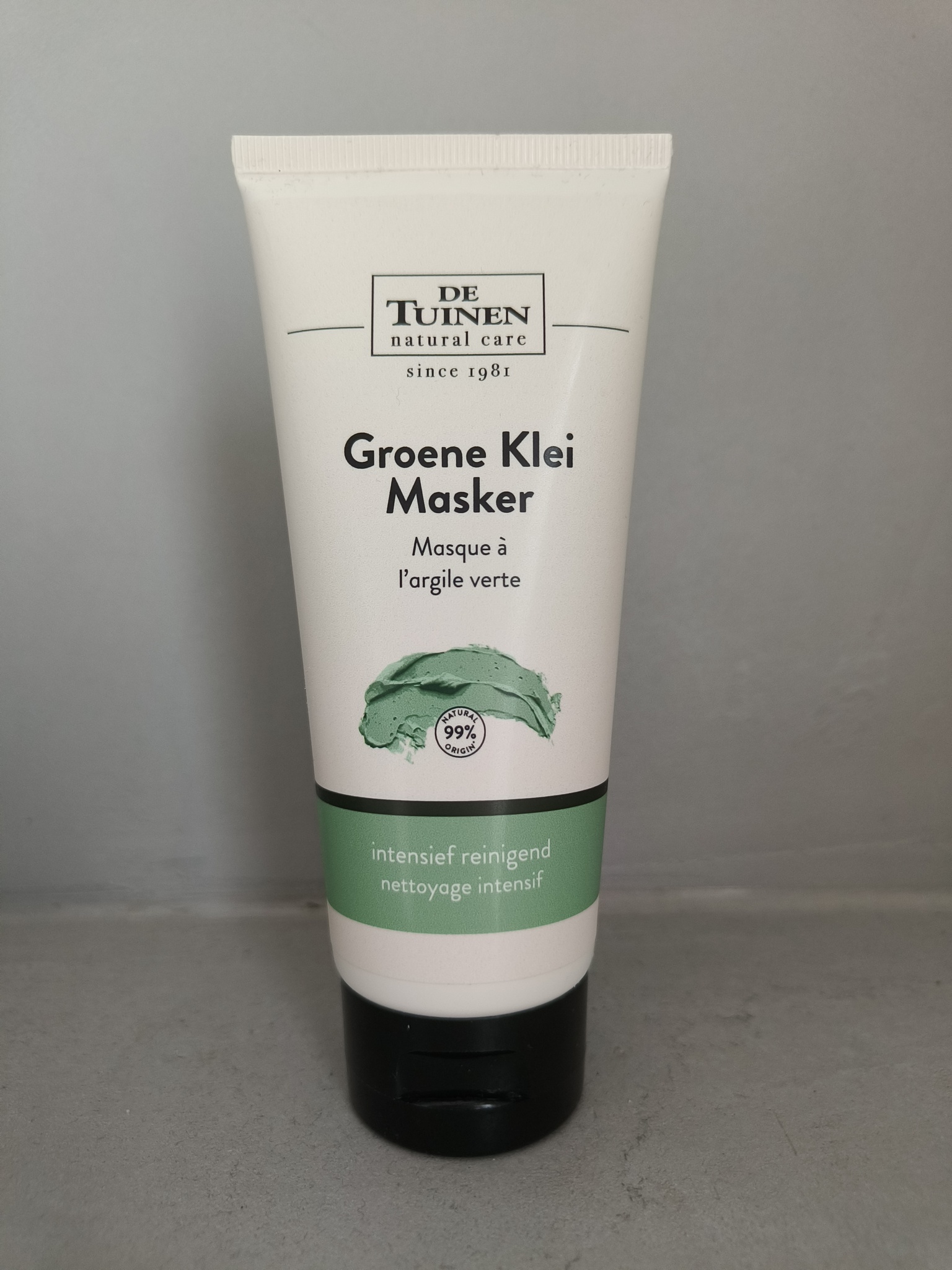 De Tuinen Groene Klei Masker