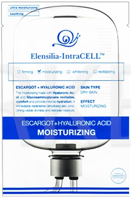 ELENSILIA Intracell Escargot + Hyaluronic Acid Moisturizing Mask