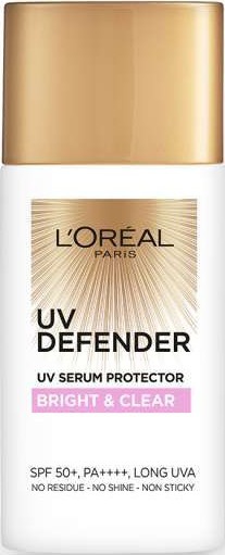 L'Oreal UV Defender UV Serum Protector Bright & Clear SPF 50+, Pa++++
