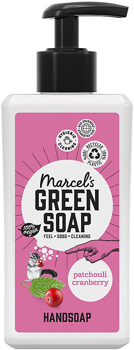 Marcel's Green Soap  Hand Soap - Patchouli & Cranberry
