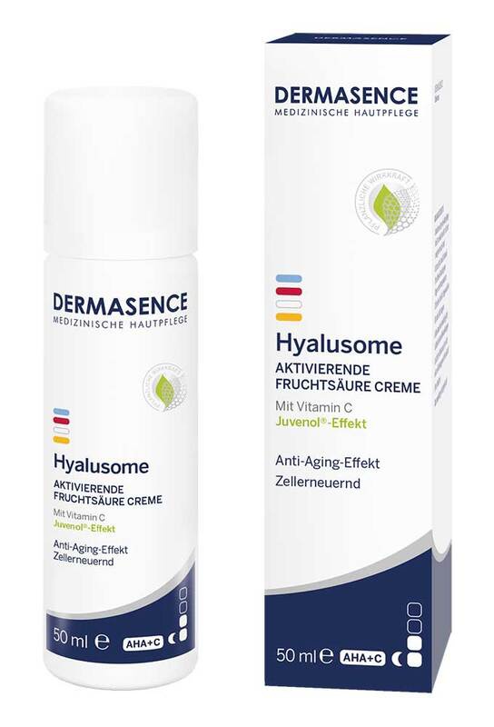 Dermasence Hyalusome Aktivierende Fruchtsäure Creme