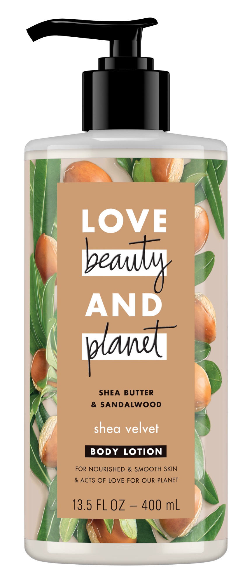 Love beauty and planet Shea Butter & Sandalwood Body Lotion
