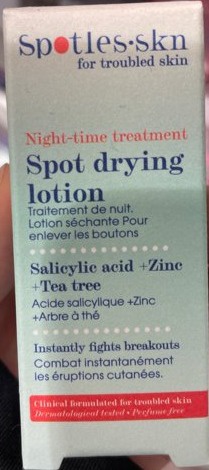 Spotles skn Spot Drying Lotion