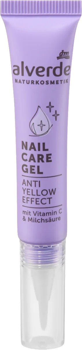 alverde Nail Care Gel Anti Yellow Effect