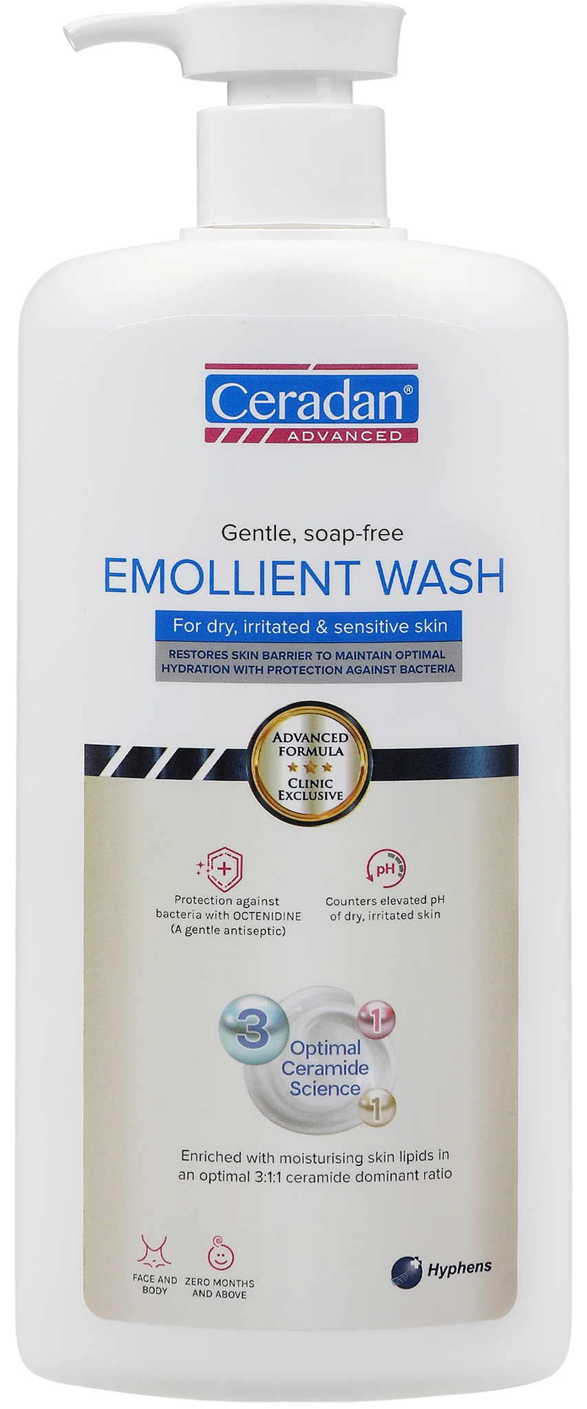 Ceradan Advanced Emollient Wash