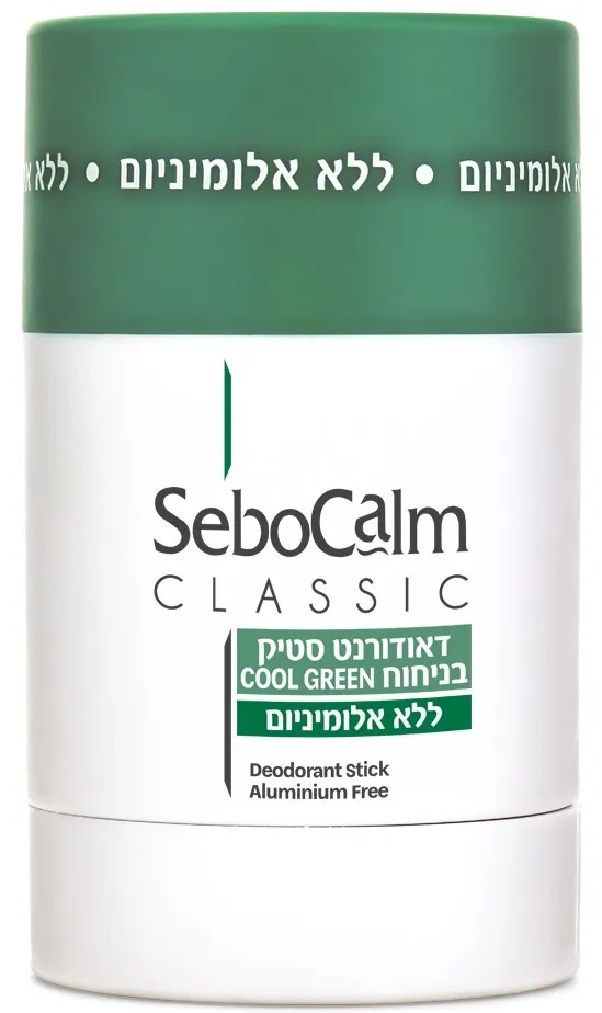 SeboCalm Classic Deodorant Stick Aluminium Free Cool Green